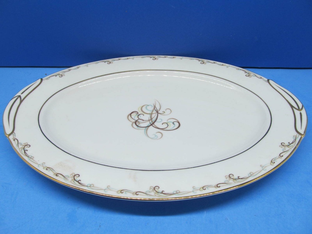 Noritake  Esteem 13 3/4" Serving Platter Very Good Condition